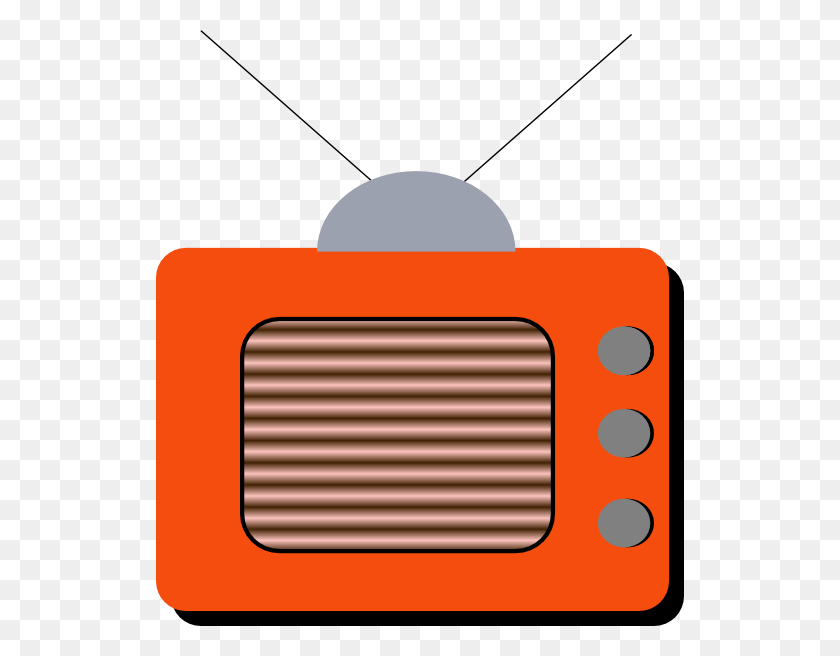 528x596 Tv Color Clip Art - Watching Television Clipart