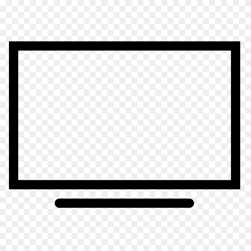 1600x1600 Tv Icon - Tv Icon PNG