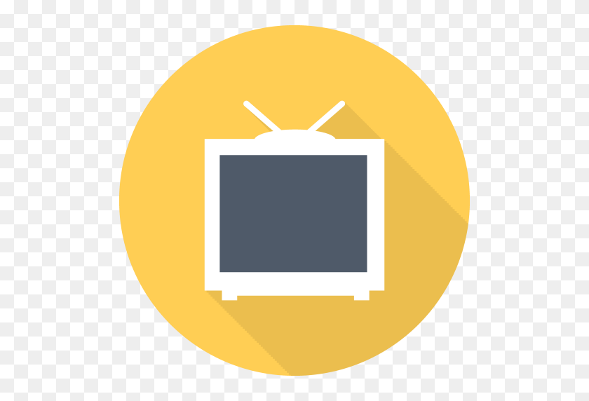 512x512 Tv Icon Free Of Free Flat Multimedia Icons - Tv PNG