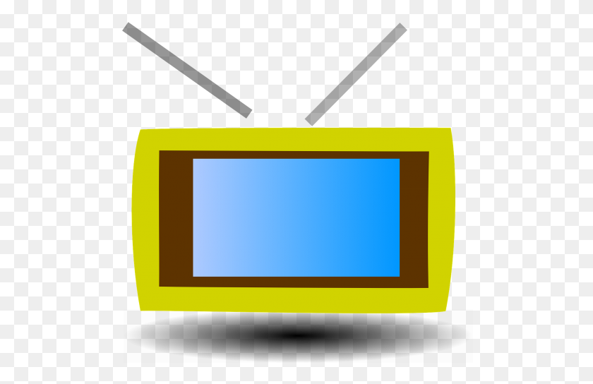 500x484 Tv, Lcd, Plasma, Television, Electronics - Watching A Movie Clipart