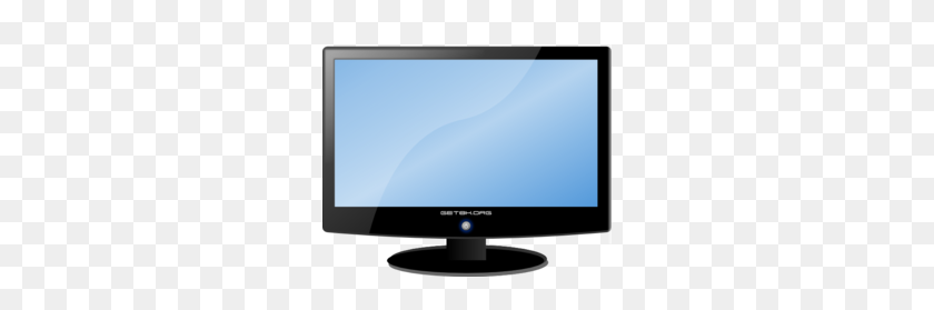 260x219 Tv Screen Clipart - Tv Time Clipart
