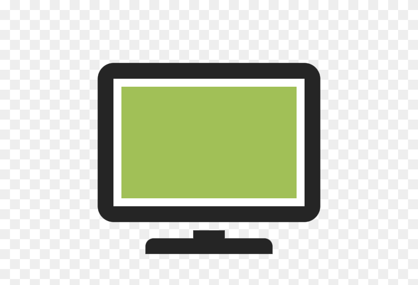 512x512 Значок Экрана Телевизора Изображение Веб-Иконки Png - Экран Телевизора Png
