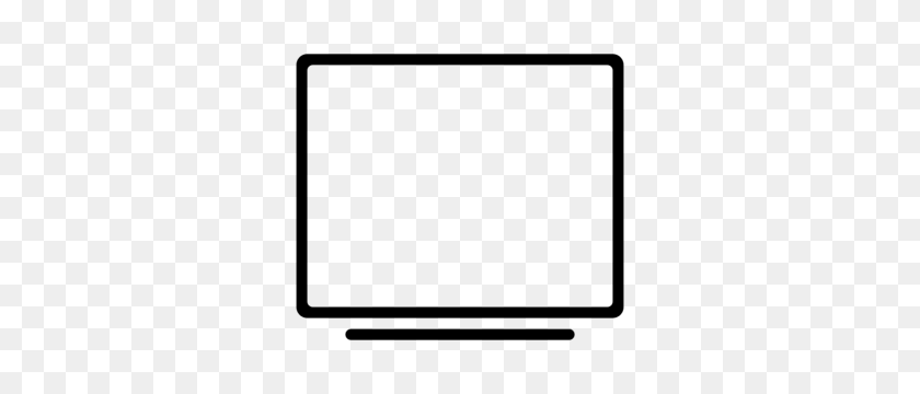 300x300 Tv Screen Icon Png Web Icons Png - Tv Screen PNG