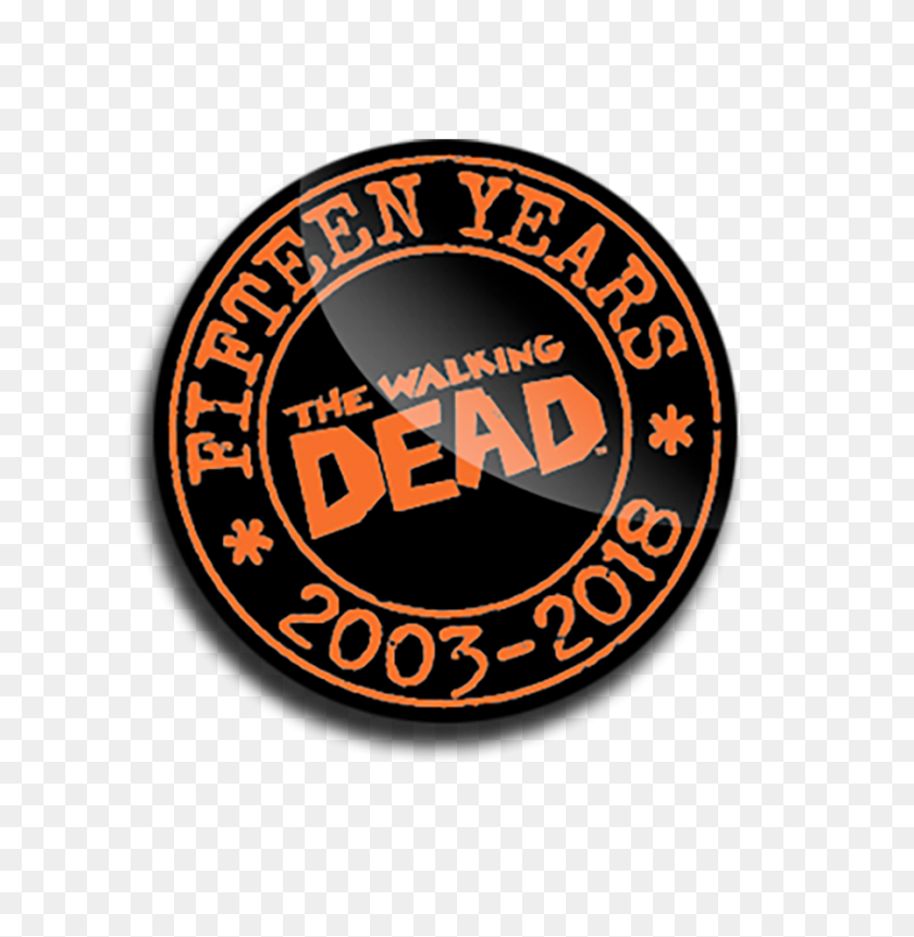 900x925 Botón Del Día Twd - Walking Dead Logo Png