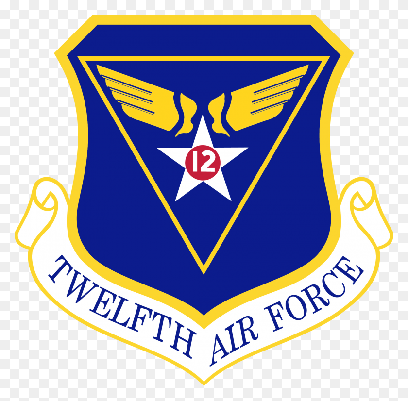 2100x2065 Twelfth Air Force - Air Force Logo PNG