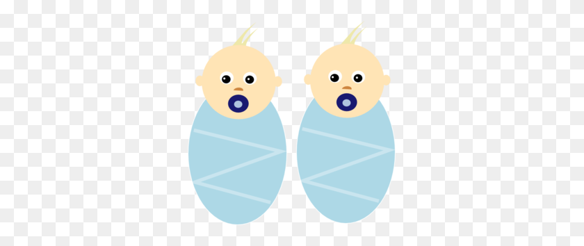 299x294 Twin Boy Baby Shower Clip Art Free Downloads Image Clip Art - Twin Baby Clipart