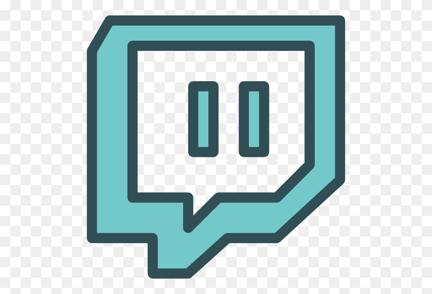 Media, Social, Twitch Icon Twitch Icon PNG Stunning free