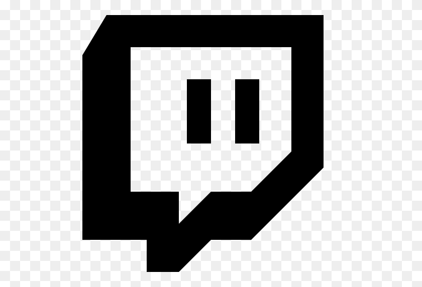 512x512 Twitch, Twitch Tv Icon With Png And Vector Format For Free - Twitch Icono Png