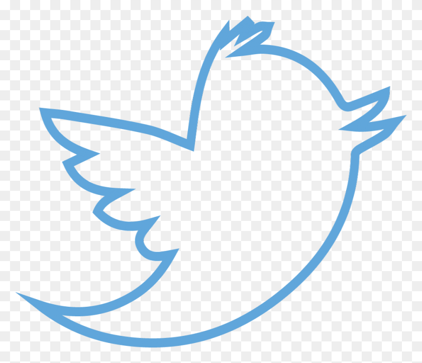 941x800 Twitter Bird Logo Png Прозрачное Изображение - Twitter Птица Png