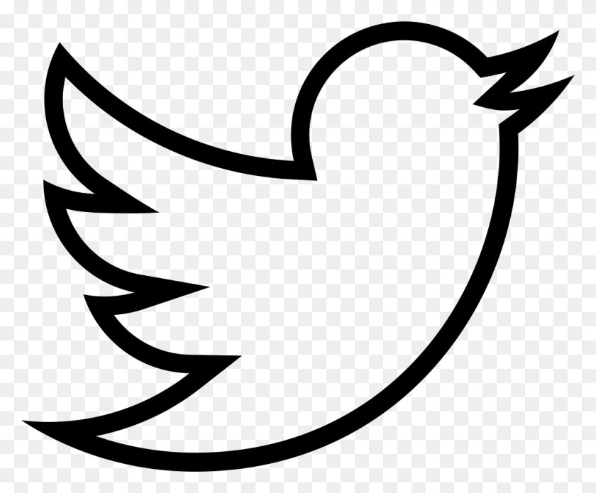 980x798 Twitter Black Png, Baby Pre Loved - Twitter Logo Black PNG