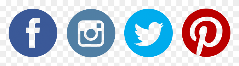 1012x224 Twitter Facebook Instagram Icono Png Imagen Png - Facebook Instagram Png