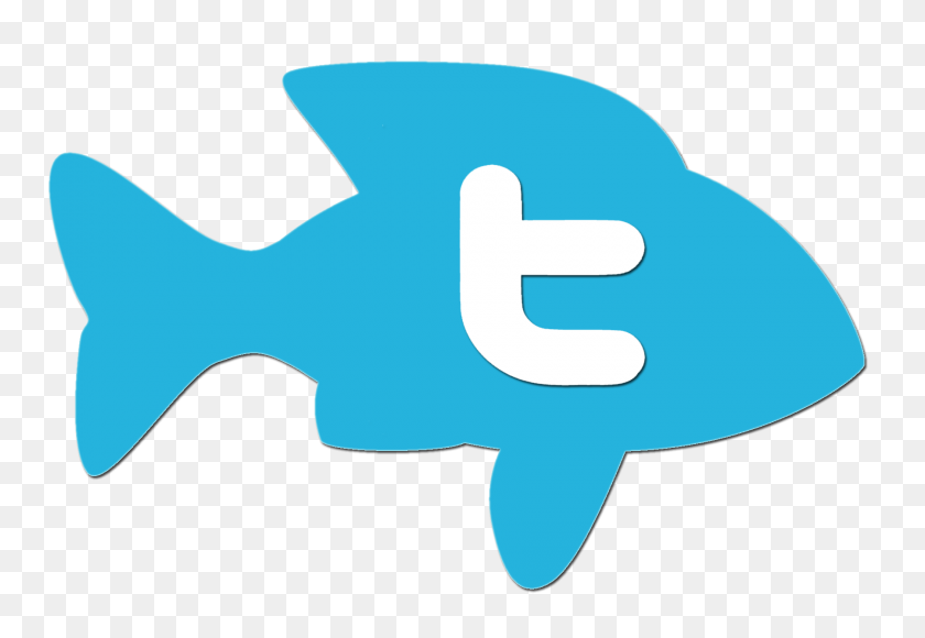 1800x1200 Twitter Fish Logo - Fish Logo PNG