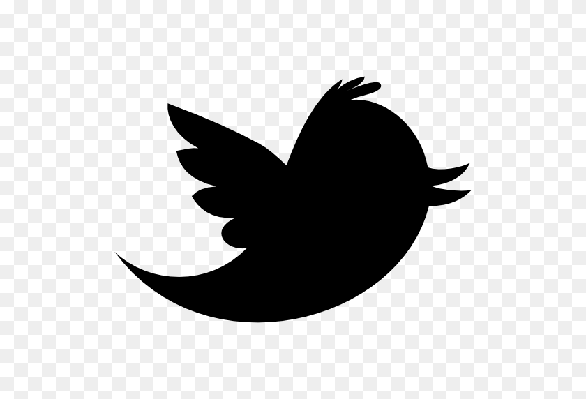 512x512 Twitter Logo - Twitter Logo White PNG