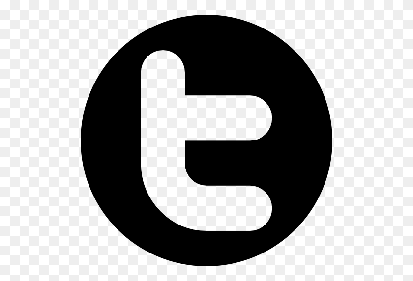 512x512 Logotipo De Twitter - Twitter Blanco Png