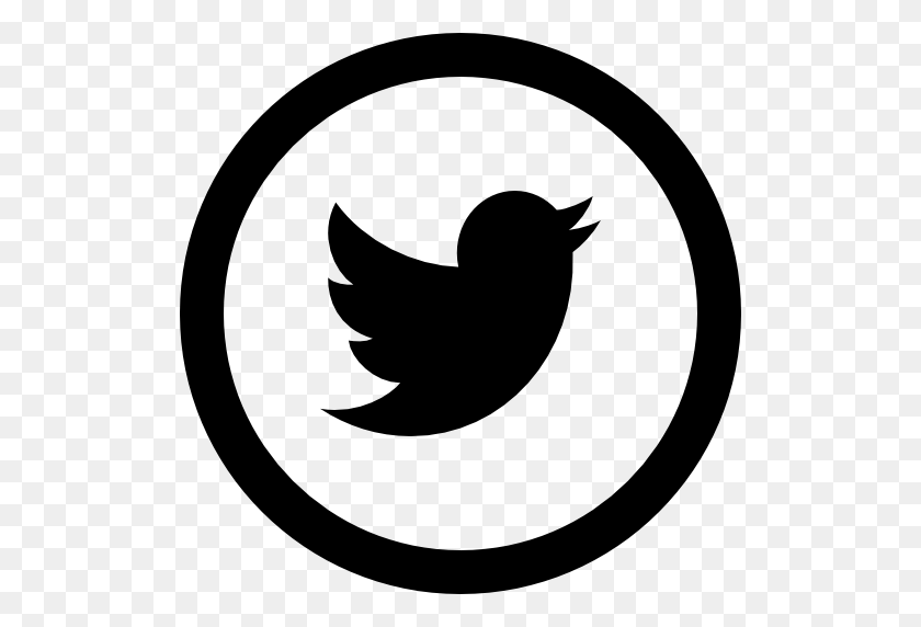 512x512 Twitter Логотип Круг Png Изображения - Twitter Логотип Png Белый