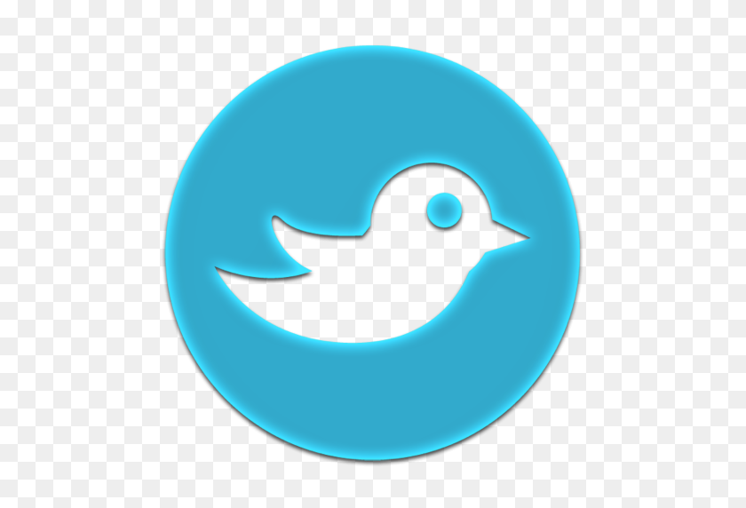 512x512 Бесплатная Коллекция Логотипов Twitter - Логотип Twitter Png Клипарт