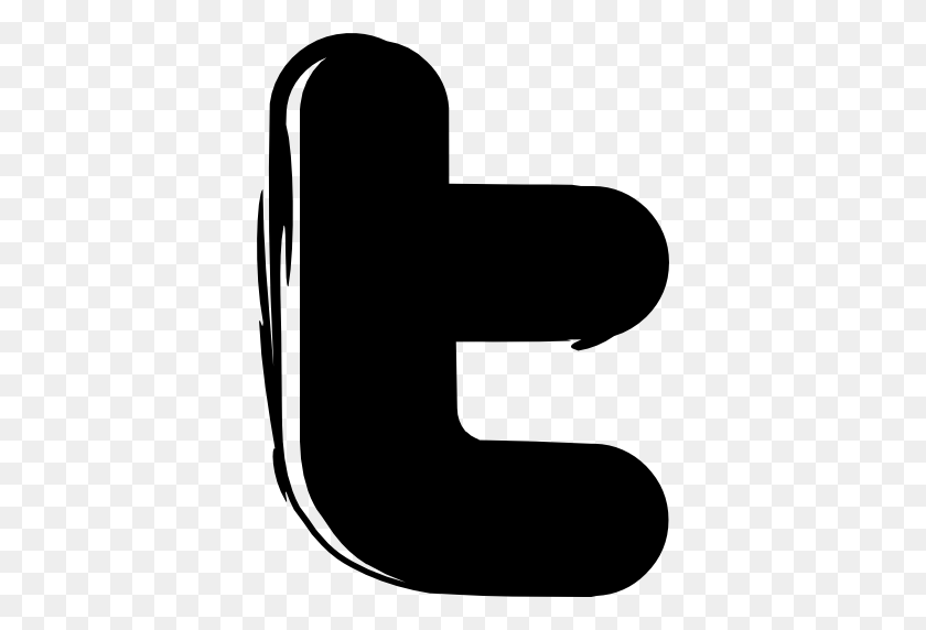 512x512 Twitter Logo Icon - Black Twitter Logo PNG