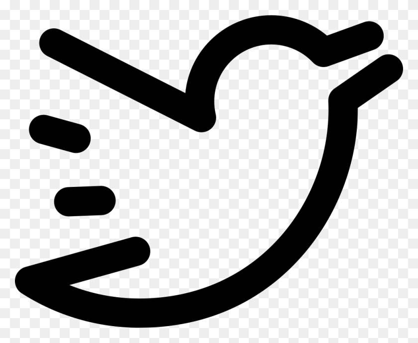 980x792 Twitter Logo Png Icono De Descarga Gratuita - Twitter Logo Negro Png