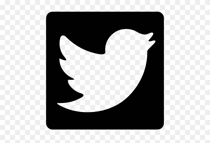 512x512 Twitter Логотип Png Прозрачное Изображение Логотипа Twitter - Twitter Белый Png