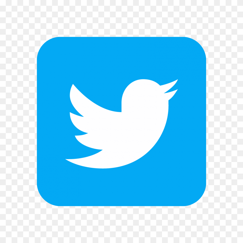 1600x1600 Значок Twitter В Квадрате - Значок Twitter В Png