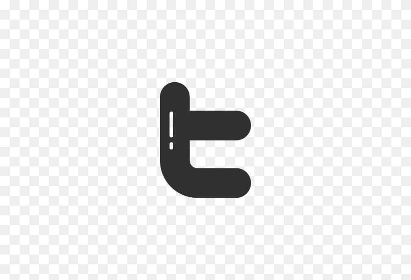 512x512 Пользовательский Интерфейс Twitter - Логотип Twitter Белый Png