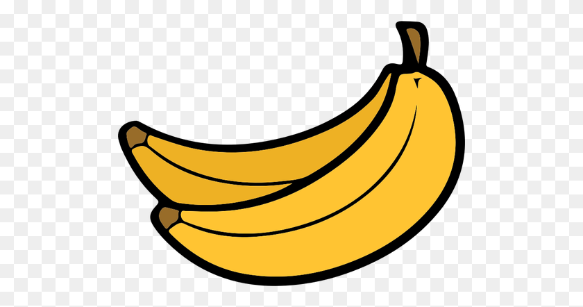 500x382 Two Bananas Clip Art - Fruit Stand Clipart
