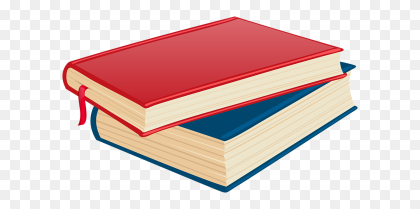 600x358 Two Books Png Clip Art - School Books PNG