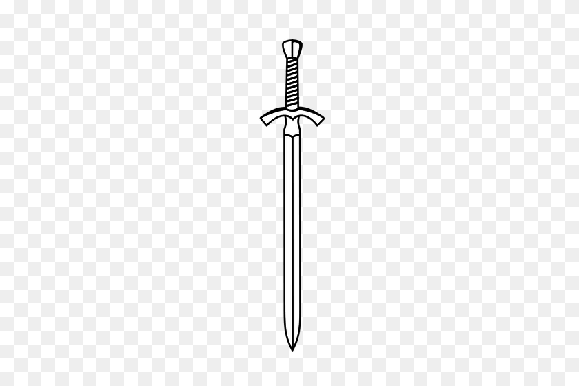 353x500 Two Edged Sword Vector Image - Sword Vector PNG
