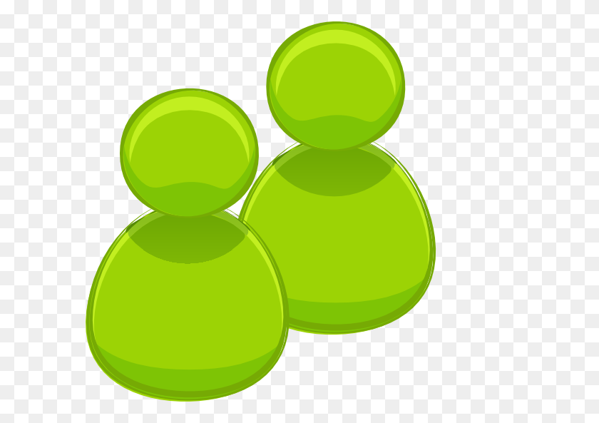 600x533 Two Green People Clip Art - Two Clipart
