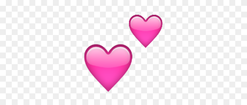 300x300 Two Hearts Emojis !!! Emoji, Heart Emoji And Heart - Heart Emoji Clipart