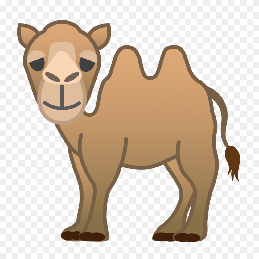 1024x1024 Значок Два Горба Верблюда Ното Смайлики Животные Набор Иконок Природы Google - Верблюд Png