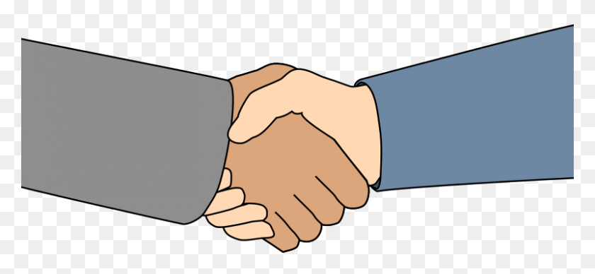 800x337 Two People Shaking Hands Clip Art - People Shaking Hands Clipart