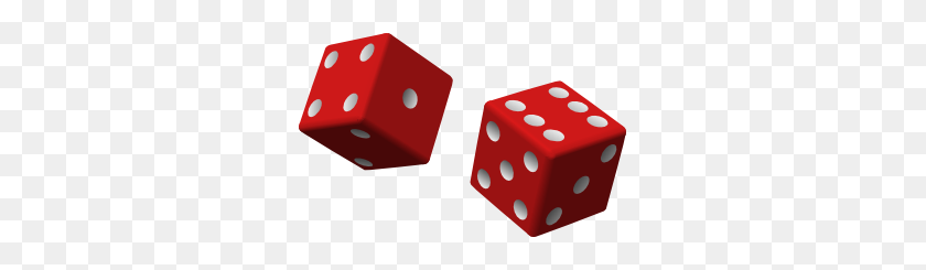 297x185 Two Red Dice Clip Art Free Vector - Grenade Clipart