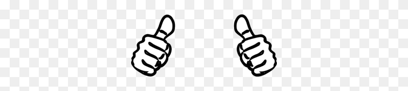 300x129 Two Thumbs Up Clip Art - Thumbs Pointing To Self Clipart