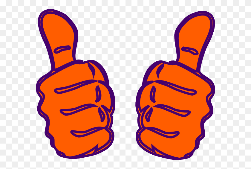 600x505 Two Thumbs Up, Purple, Blue Clip Art - Thumb Up PNG