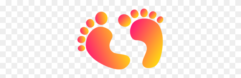 299x213 Two Tone Baby Feet Clip Art - Baby Hands And Feet Clipart