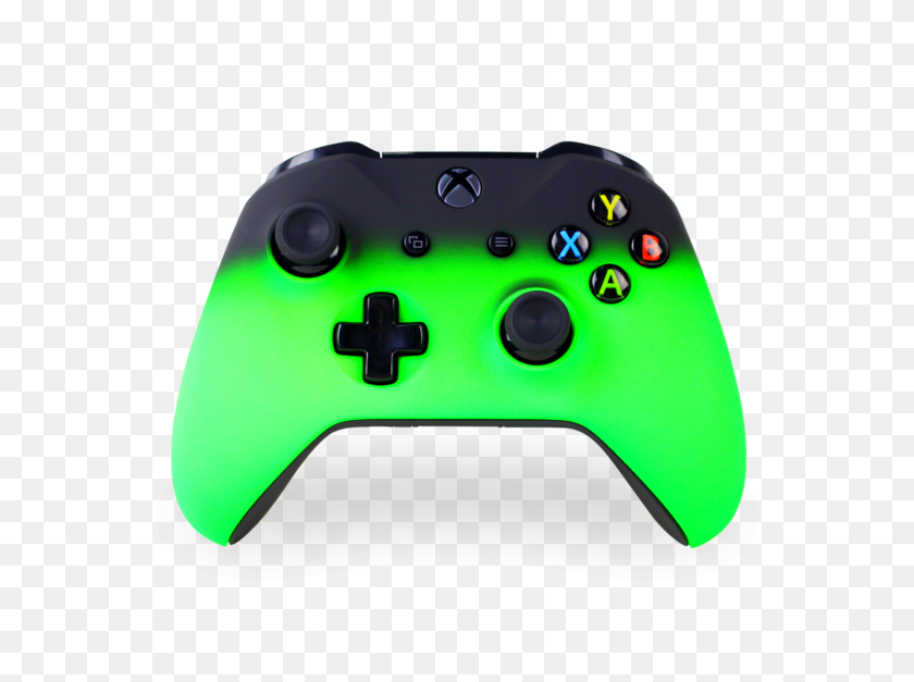 567x567 Двухцветный Зеленый Контроллер Xbox One Modz На Заказ Модифицированный Контроллер - Контроллер Xbox Png