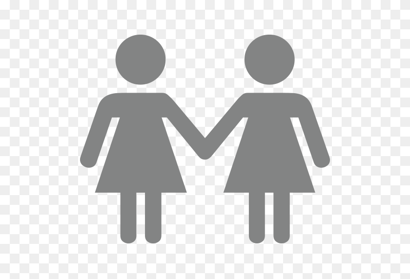 512x512 Two Women Holding Hands Emoji For Facebook, Email Sms Id - Holding Hands PNG