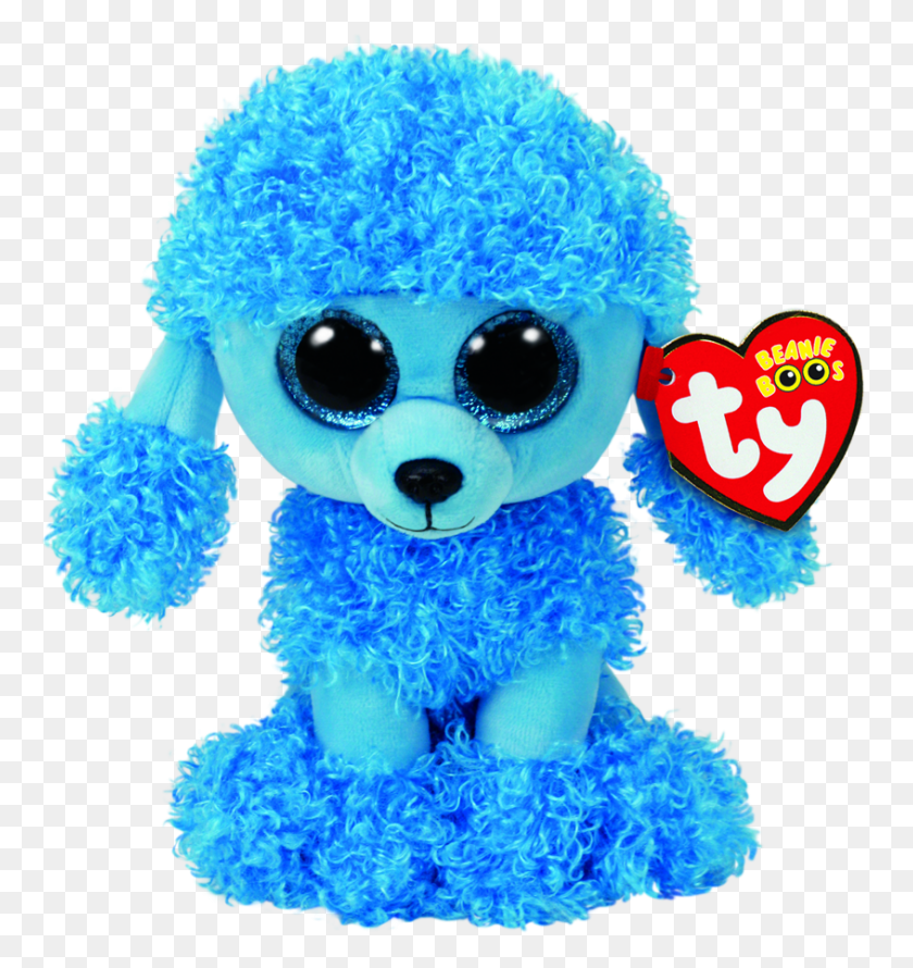 845x900 Ty Beanie Boo Mandy The Poodle - Poodle PNG