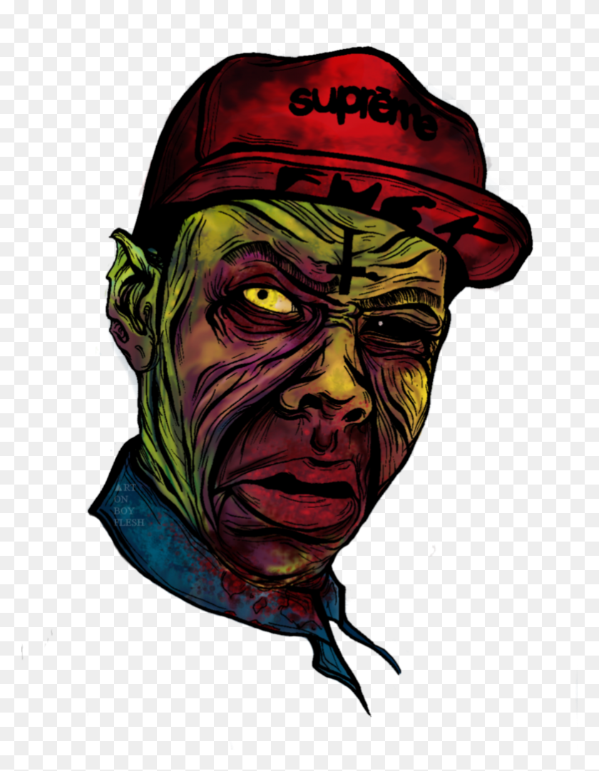781x1024 Tyler The Creator Zombie - Tyler The Creator PNG