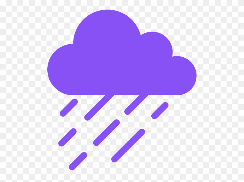 568x568 Uf Raincloud - Дождевые Облака Клипарт