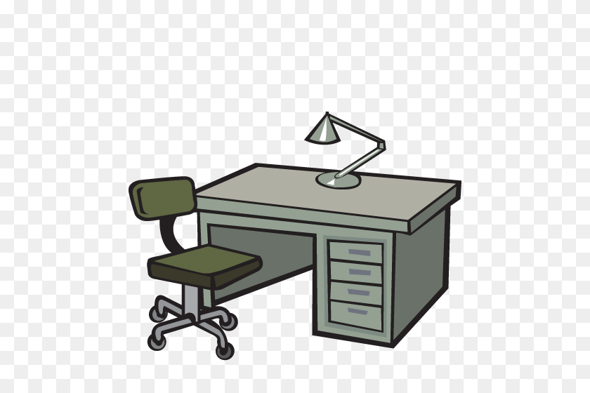 500x500 U In A Classroom With Desks - Teacher Desk Clipart