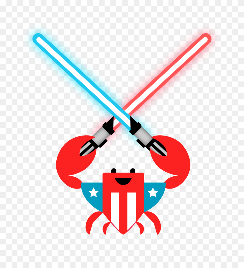 1771x1956 U S Digital Service Debuts An Unofficial Star Wars Crab Logo - Lightsaber Hilt PNG