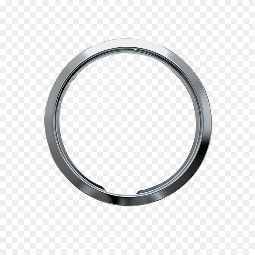 1024x1024 U Style E Large Heavy Duty Chrome Trim Ring Range Kleen - Metal Circle PNG