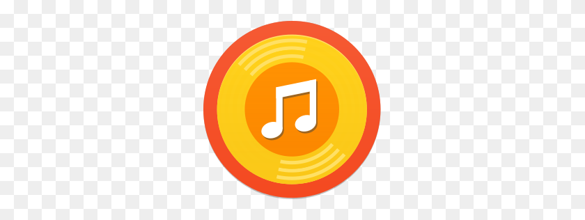 256x256 Explorador De Uapp - Logotipo De Google Play Music Png