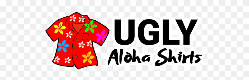 560x211 Ugly Aloha Shirts - Hawaiian Shirt PNG