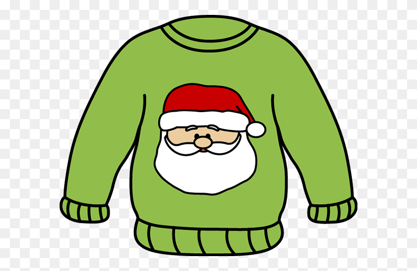 600x486 Ugly Christmas Sweater Day Clip Art - Ugly Christmas Sweater Clipart