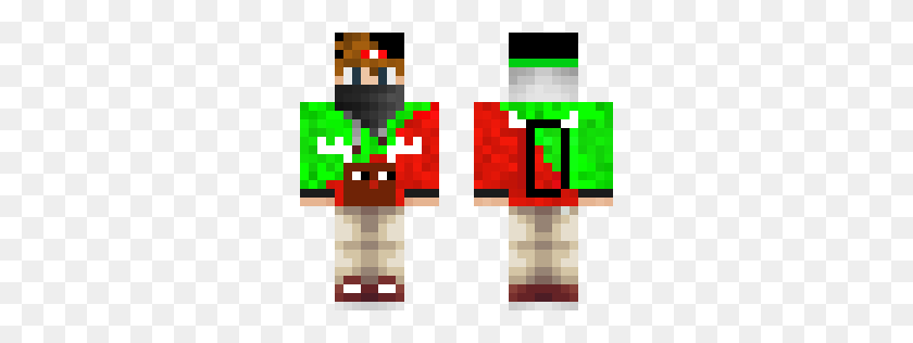 288x256 Ugly Christmas Sweater Minecraft Skin - Ugly Christmas Sweater PNG