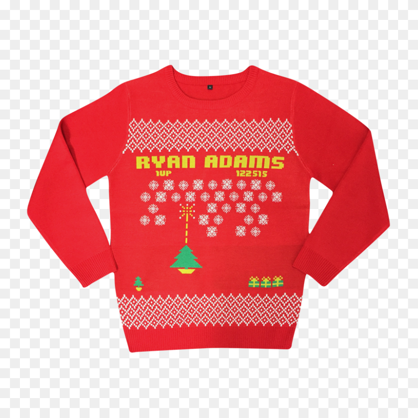 800x800 Ugly Christmas Sweaters From Bands That Rock - Ugly Christmas Sweater PNG