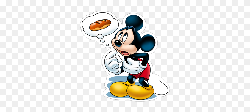 317x317 Uh Oh! Mickey Must Be Starving My Pal Mickey - Starving Clipart